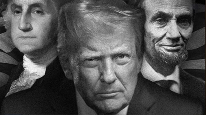 Tổng thống Trump được đặt ngang hàng với các bậc tiền bối Washington và Lincoln
