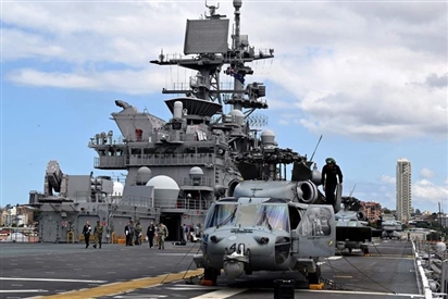 3.500 lính thủy đánh bộ, thủy thủ Mỹ đã đến Trung Đông, sẽ tham gia chiến dịch mở cửa lại Hormuz?