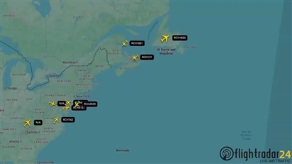 Dàn 'ngựa thồ' C-17 ồ ạt vượt Đại Tây Dương, Mỹ tăng tốc tiếp viện Trung Đông