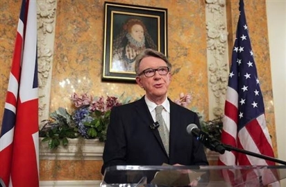 Đại sứ Anh tại Mỹ bị cách chức vì quan hệ thân thiết với tỷ phú 'ấu dâm' Jeffrey Epstein