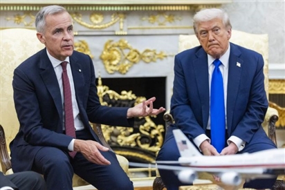 Ông Trump dọa áp thuế 100% lên Canada nếu ký thỏa thuận với Trung Quốc