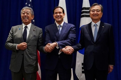 Mỹ-Hàn-Nhật tái khẳng định cam kết phi hạt nhân hóa Triều Tiên