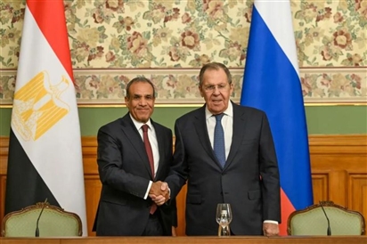 Nga, Ai Cập kêu gọi ngừng bắn, thúc đẩy giải pháp ngoại giao tại Trung Đông