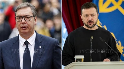 Serbia phát tín hiệu cân bằng giữa EU và Nga khi đón Tổng thống Zelensky