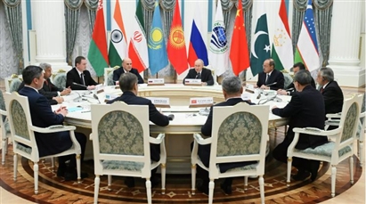 Các nhà lãnh đạo SCO đã ký Tuyên bố Bishkek