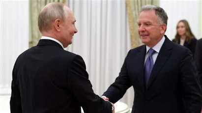 Trợ lý Tổng thống Nga: Ông Putin sẽ tiếp ông Witkoff tại Cung điện Konstantinovsky ở St. Petersburg