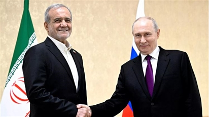 Đại sứ Iran thông báo các chủ đề ông Pezeshkian sẽ thảo luận với tổng thống Putin