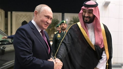 Ông Putin thảo luận về tình hình Trung Đông với Thái tử Ả Rập Xê Út Mohammed bin Salman Al Saud