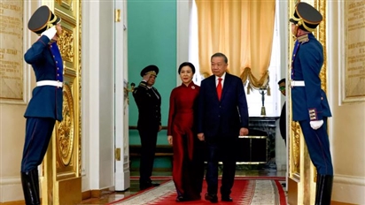 Chủ tịch nước Việt Nam đánh giá cao đóng góp của ông Putin vào việc định hình trật tự thế giới