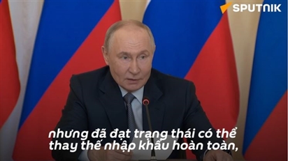Tổng thống Putin: Thiết bị hàng không Nga vượt trội so với sản phẩm phương Tây