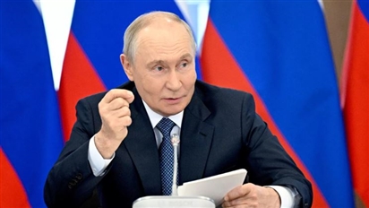 Ông Putin: Nga thuộc nhóm dẫn đầu về phát triển hạ tầng khoa học
