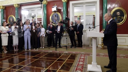 Tổng thống Putin: Việc leo thang tình hình ở Trung Đông sẽ dẫn đến thất bại cho tất cả