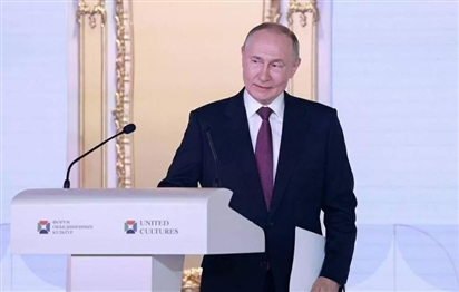 Tổng thống Nga Putin: Thế giới tương lai thuộc về những người coi trọng tình yêu và tình bạn, văn hóa dân tộc chỉ phát triển nếu làm điều này