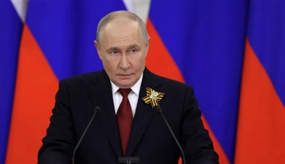 Tổng thống Putin chúc mừng ông Kim Jong-un nhân ngày Quốc khánh Triều Tiên