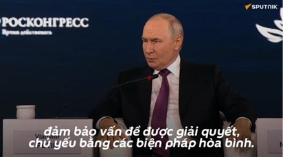 Tổng thống Putin: Nga và Ukraina phải đạt được thỏa thuận