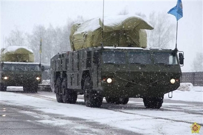 Belarus nhận hàng loạt tổ hợp phòng không Tor-M2K tối tân từ Nga để chống UAV Ukraine