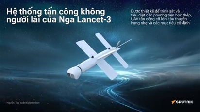 Máy bay không người lái Lancet của Nga: nhỏ gọn, nhanh nhẹn, nguy hiểm