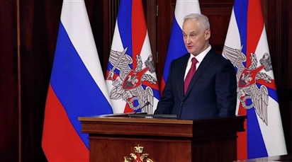 Bộ trưởng Quốc phòng Nga Belousov: Quân đội Nga đã chiếm đóng Kupiansk