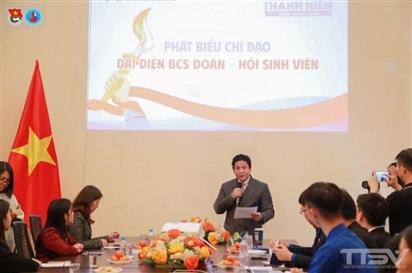 Thanh niên Việt Nam tại Nga cùng hành động chào mừng thành công Đại hội XIV của Đảng