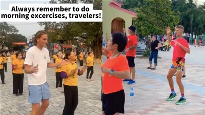 Du khách Tây: Không khí tập thể dục sáng ở Việt Nam 'có tính gây nghiện rất cao'