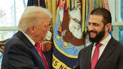 Tổng thống Mỹ có cuộc gặp lịch sử với Tổng thống Syria tại Nhà Trắng