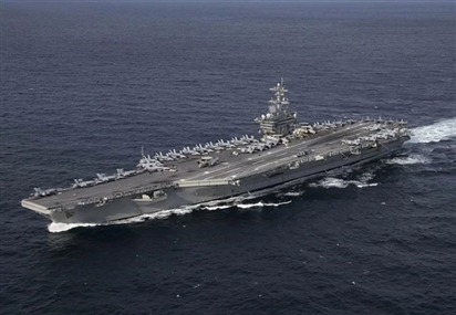 Thiệt hại nghiêm trọng của siêu tàu sân bay Mỹ sau cuộc tấn công của Iran ông Trump không muốn tiết lộ