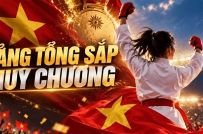 Bảng tổng sắp huy chương ASIAD 2026 hôm nay 23/9: HCV đầu tiên đưa Việt Nam vào top 16