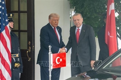 Tổng thống Thổ Nhĩ Kỳ hoan nghênh kết quả cuộc gặp người đồng cấp Mỹ