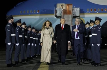 Tổng thống Mỹ Donald Trump và nhiều lãnh đạo doanh nghiệp đến Anh