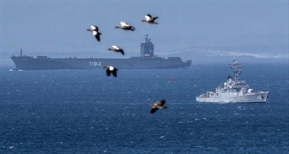 Đội tàu chiến Trung Quốc, Nga và Iran tới Nam Phi tập trận