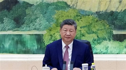 Chủ tịch Trung Quốc Tập Cận Bình gửi lời chào thân thiết tới Tổng thống Nga Putin