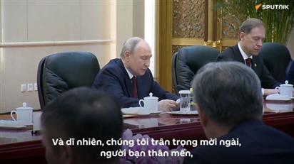 Tổng thống Vladimir Putin mời ông Tập Cận Bình thăm Nga vào năm 2027