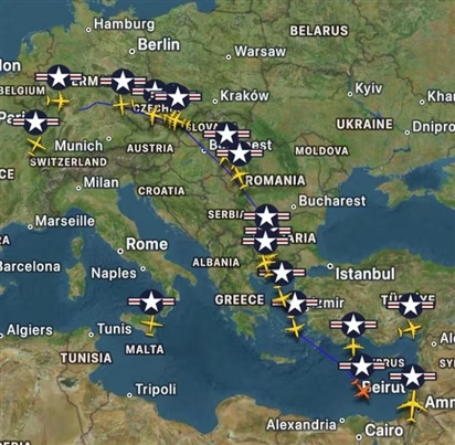 Máy bay vận tải ồ ạt hướng tới Trung Đông, Mỹ đang suy tính gì?