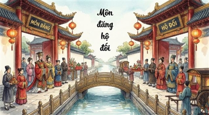 Giải mã nguồn gốc Môn đăng hộ đối: Khi đá kê chân cửa và xà ngang nói lên tương lai của một cuộc hôn nhân