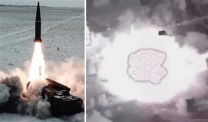 Nga phóng tên lửa đạn đạo Iskander, diệt gọn căn cứ UAV tầm xa của Ukraine