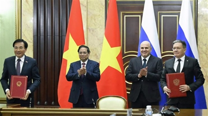 Nga và Việt Nam ký kết hiệp định về hợp tác xây dựng nhà máy điện hạt nhân tại Việt Nam