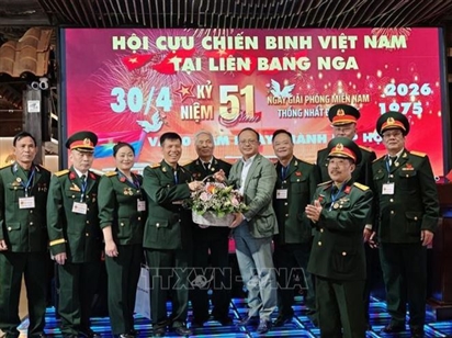 Cựu chiến binh Việt Nam tại Nga vững phẩm chất Bộ đội Cụ Hồ