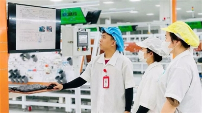 Công nghiệp Việt Nam ghi nhận mức tăng cao nhất từ năm 2019