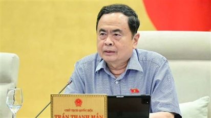 Việt Nam để Quốc tang Chủ tịch Quốc hội Lào, ông Trần Thanh Mẫn đi viếng