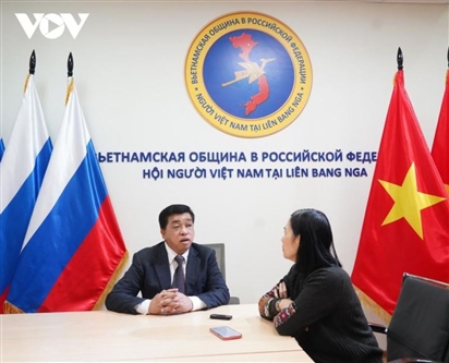 Kiều bào tại Nga sẵn sàng góp trí tuệ, kinh nghiệm cho thành công của Đại hội XIV