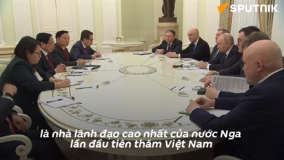 Thủ tướng Việt Nam: Ông Putin là nhà lãnh đạo cao nhất của nước Nga thăm Việt Nam nhiều nhất