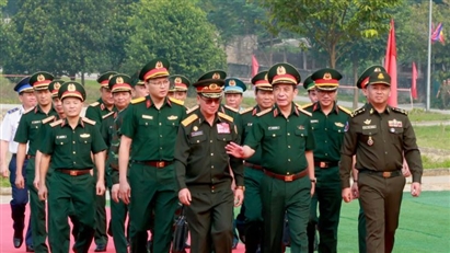 Cuộc diễn tập quân sự chung của Quân đội Việt Nam-Lào-Campuchia gây chú ý