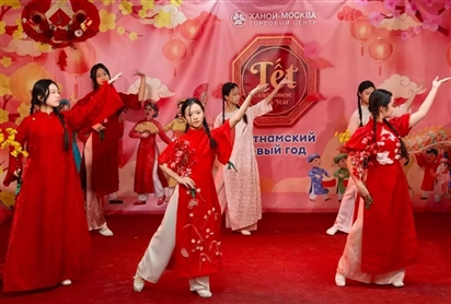 Moskva chuẩn bị đón Tết Nguyên đán