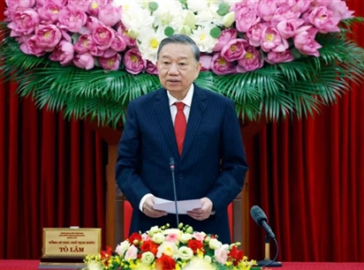 Tổng Bí thư, Chủ tịch nước làm Trưởng Ban Chỉ đạo Trung ương về đối ngoại và hội nhập