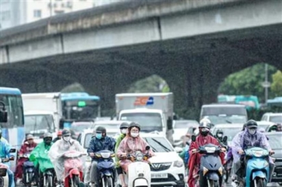 Bắc Bộ chuyển rét, mưa rào và dông