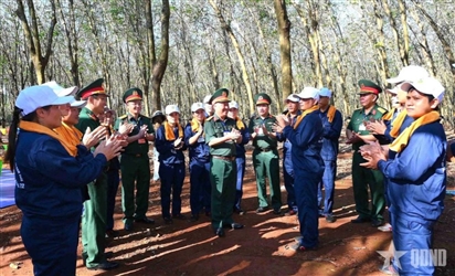 Đoàn Kinh tế - Quốc phòng 72: Tôn vinh những 'Bàn tay vàng' trên vùng biên giới