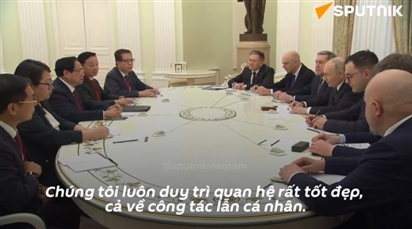 Tổng thống Putin mời Tổng Bí thư Đảng Cộng sản Việt Nam thăm Nga