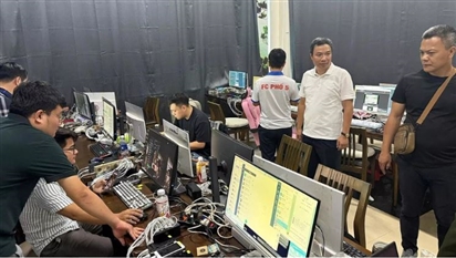 Nhóm người Trung Quốc sang Việt Nam lập đường dây lừa đảo ở Thanh Hóa