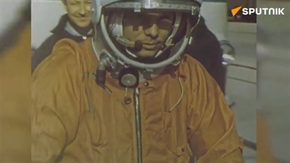 Sputnik làm sống lại thước phim tư liệu về chuyến bay của Gagarin nhân dịp kỷ niệm 65 năm sự kiện