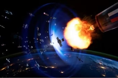 Nguy cơ 80% vệ tinh thế giới bị vô hiệu hóa bởi vũ khí hạt nhân không gian của Nga